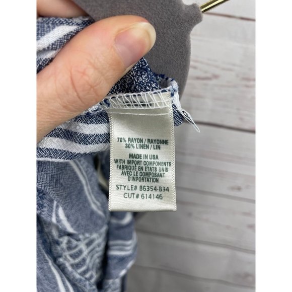 Cloth & Stone Linen Maxi Dress XS - Picture 7 of 8